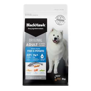 Allergy Food: Black Hawk Fish & Potato for Adult Dogs