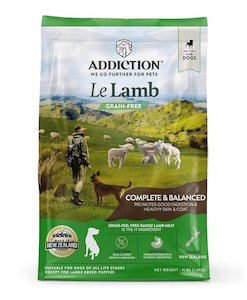 Addiction Le Lamb, Complete & Balanced, Digestive Health Dry Dog Food