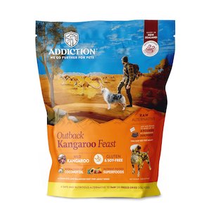 Addiction Outback Kangaroo Feast, Compete & Balanced, Limited Ingredients Raw Al&hellip;