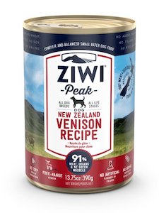 ZIWI® Peak Wet Venison Can for Dogs (390g)