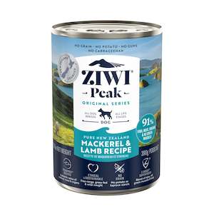 Ziwi Peak Mackeral & Lamb Can for Dogs