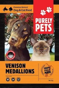 Purely Pets Venison Medallions