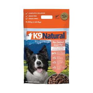 K9 Natural Dry: K9 Natural Grain-Free Freeze-Dried Dog Food - Lamb & King Salmon