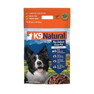 K9 Natural Grain-Free Freeze-Dried Dog Food - Beef