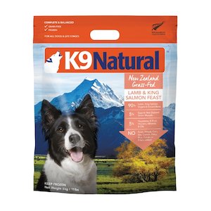K9 Natural Frozen: K9 Natural Grain-Free Frozen Dog Food - Lamb & King Salmon