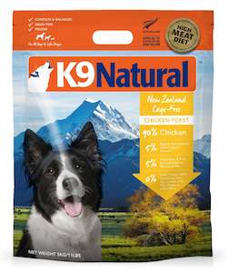 K9 Natural Grain-Free Frozen Dog Food - Chicken