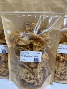 Treats: Woofas Air-Dried Hoki Crisps - 200g