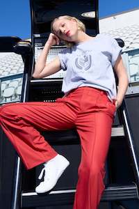 Bottoms 1: Base Pants | Cherry Red