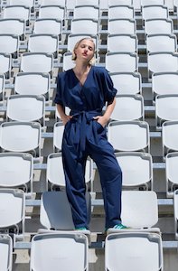 Bottoms 1: Ace Jumpsuit | Indigo