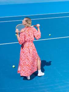 Chapter One Ss24: Crown Dress | Flamingo