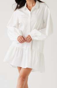 Sample Sale: Flip Mini Dress | Porcelain