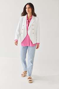 Sale: Nina Blazer | White