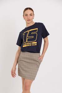 Sample Sale: Emili Mini Skirt | Daytona Check