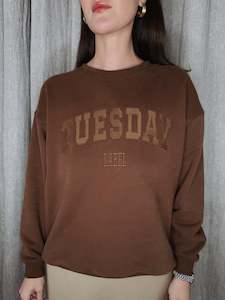 Essential Sweatshirt | Chocolate