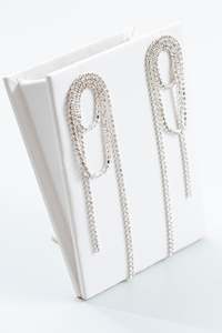 Styling 1: Spiral Drop Earrings | Silver