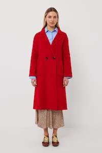 Sale: Mac Coat | Red Wool
