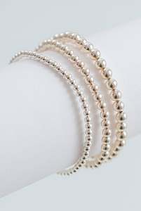 The Holiday Edit 2025: Bead Bracelets | Silver