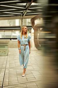 Chemena Dress | Icy Blue