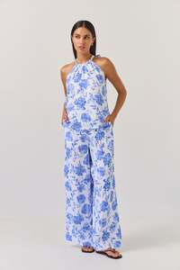 Home Pants | Blue Rose