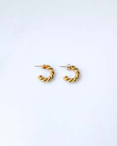 Tuesday Accessories: Rope Hoops Small | Gold