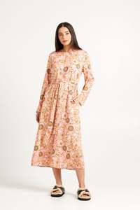 New Arrivals: Hayes Dress | Pink Medallion