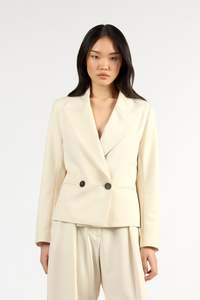 New Arrivals: Crop Blazer | Cloud