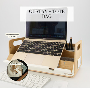 Desk Sharing And Office Bags: Gustav Original + Tote Bag