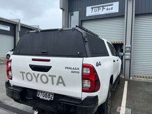 Products: EcoTuff Aluminium Canopy for Toyota Hilux 2015-2025 A deck – Tuff 4×4 NZ
