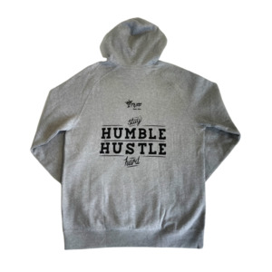 Grey Hustle Hoodie