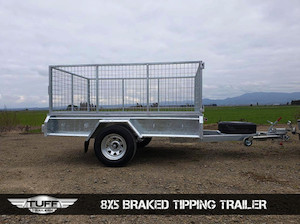 Products: 8x5 Braked Heavy Duty tufftrailers