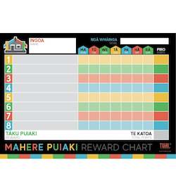 Tamariki Range: Bilingual 7 Day Reward Chart