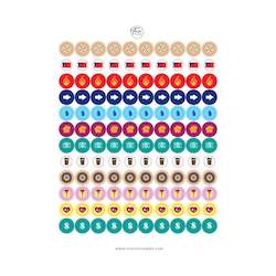 Stickers: Stickers: Samoan Icons