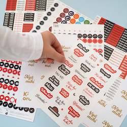 Stickers: Stickers: Māori Mega Set