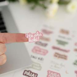 Stickers: Stickers: Māori Planner Set