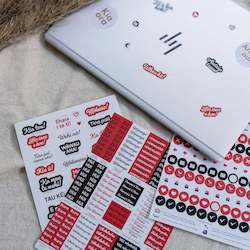 Stickers: Stickers: Māori Icon