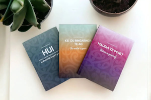 2024 Notebooks: Māori Design Notebook – Small A6 Size