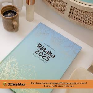 2025 Planner Range: 2025 Rātaka: Daily Planner- Standard A4
