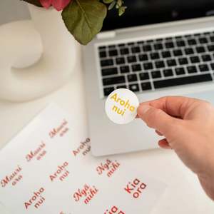 Gifts Bundles: Stickers: Māori Greetings