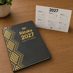 Office Supplies: 2027 Rātaka | Bilingual Daily Planner (B5 Size) Premium