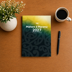 Office Supplies: 2027 Mahere ā Marama | Bilingual Monthly Planner