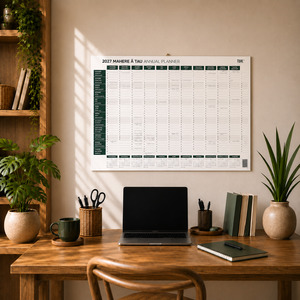Office Supplies: 2027 Mahere ā Tau | Māori Wall Planner