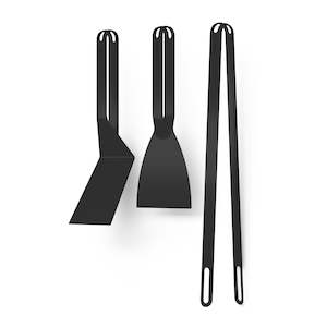 All: BBQ Tool Set black (3 pcs)
