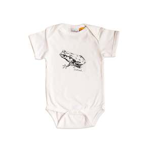 Archeys Frog Collection: Archey's Frog Organic Cotton Baby Onesie