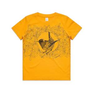 Hihi Stitchbird Collection: Hihi/Stitchbird Kids' T-shirt