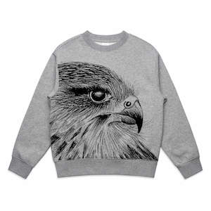 Karearea Nz Falcon Collection: Karearea/NZ Falcon Kids' Sweatshirt