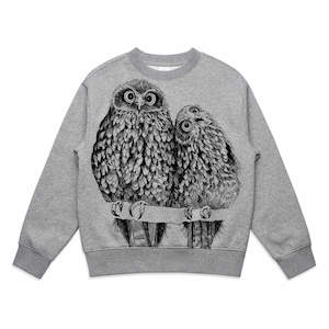 Morepork Ruru Collection: Morepork/Ruru Kids’ Sweatshirt