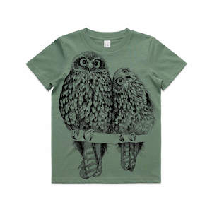 Morepork Ruru Collection: Morepork/Ruru Kids’ T-shirt