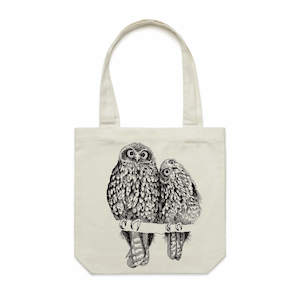 Morepork Ruru Collection: Morepork/Ruru Tote Bag