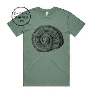 Nz Snail Collection: NZ Snail T-shirt