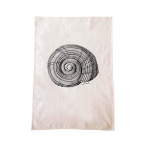 Nz Snail Collection: NZ Snail Tea Towel